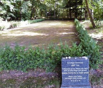 restored Jewish cemetery