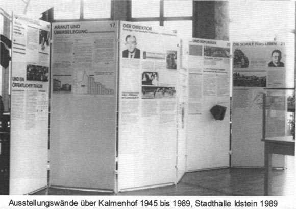Kalmenhof exhibit 1989