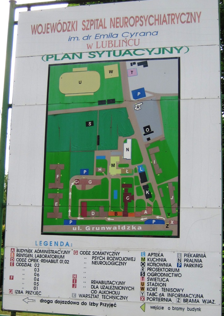 map lubliniec
