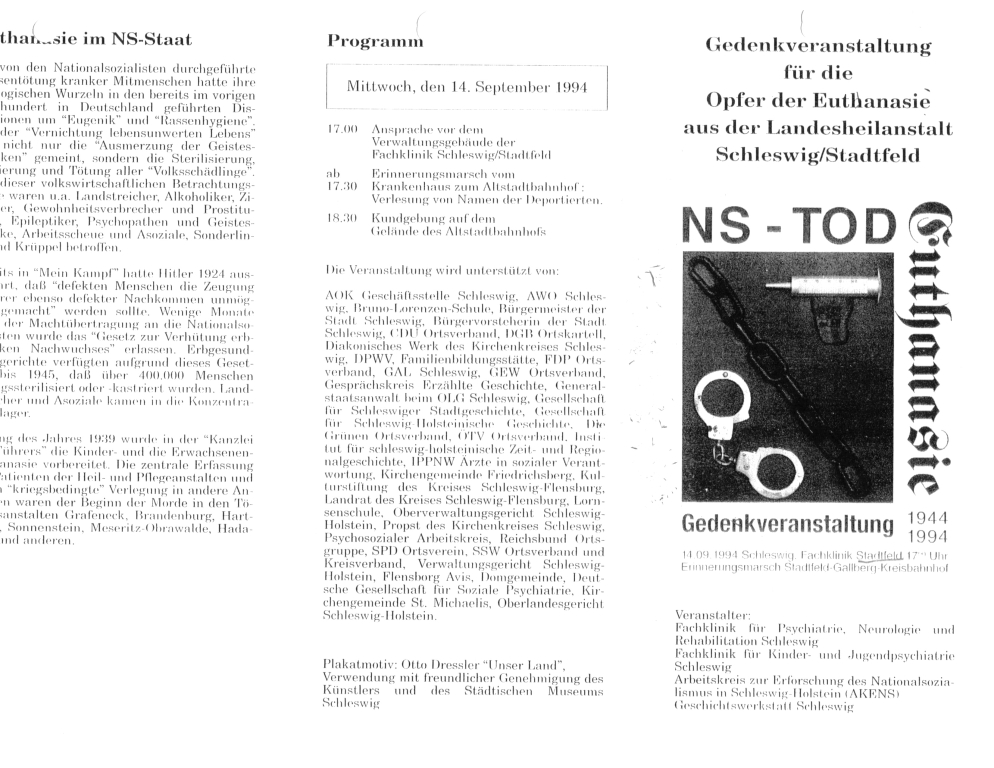 commemorative event 1994 in Stadtfeld