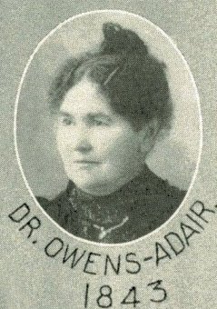 (Photo of Bethenia Owens-Adair, available at: http://www.oregonpioneers.com/graphics/Dr.Owens-Adair_1843.jpg)
