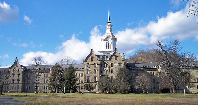 Modern day image of Weston State Hospital (Trans-Allegheny Lunatic Asylum)