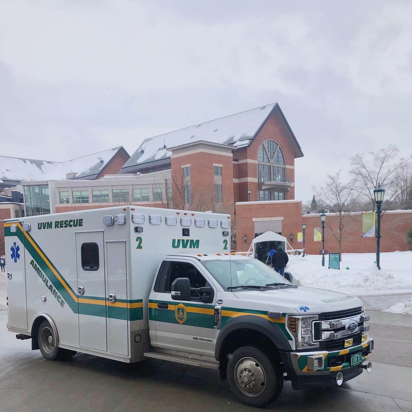 UVM Rescue 2 on campus