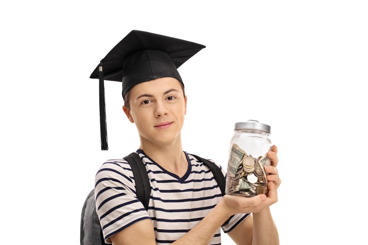 money for adults starting college