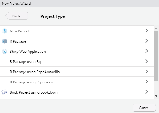 Create a new package as new project in RStudio.