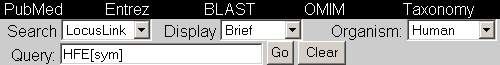 LocusLink Search Box