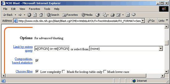 Options for Advanced Blasting