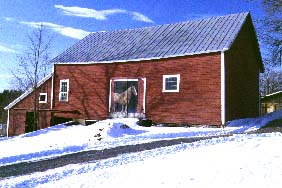 Doolitle Barn in Shoreham, VT