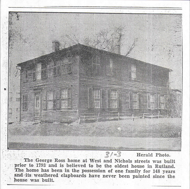 George Ross house